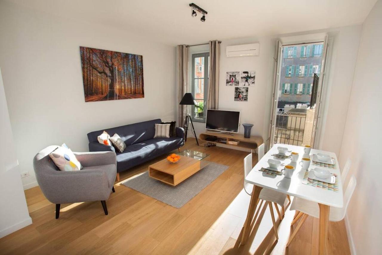 Apartament F2 Terrasse, Moderne, Hyper Centre, Clim, Ascenseur- Dubouchage Nicea Zewnętrze zdjęcie