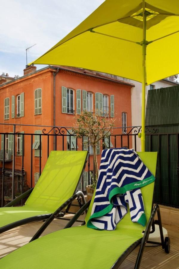 Apartament F2 Terrasse, Moderne, Hyper Centre, Clim, Ascenseur- Dubouchage Nicea Zewnętrze zdjęcie